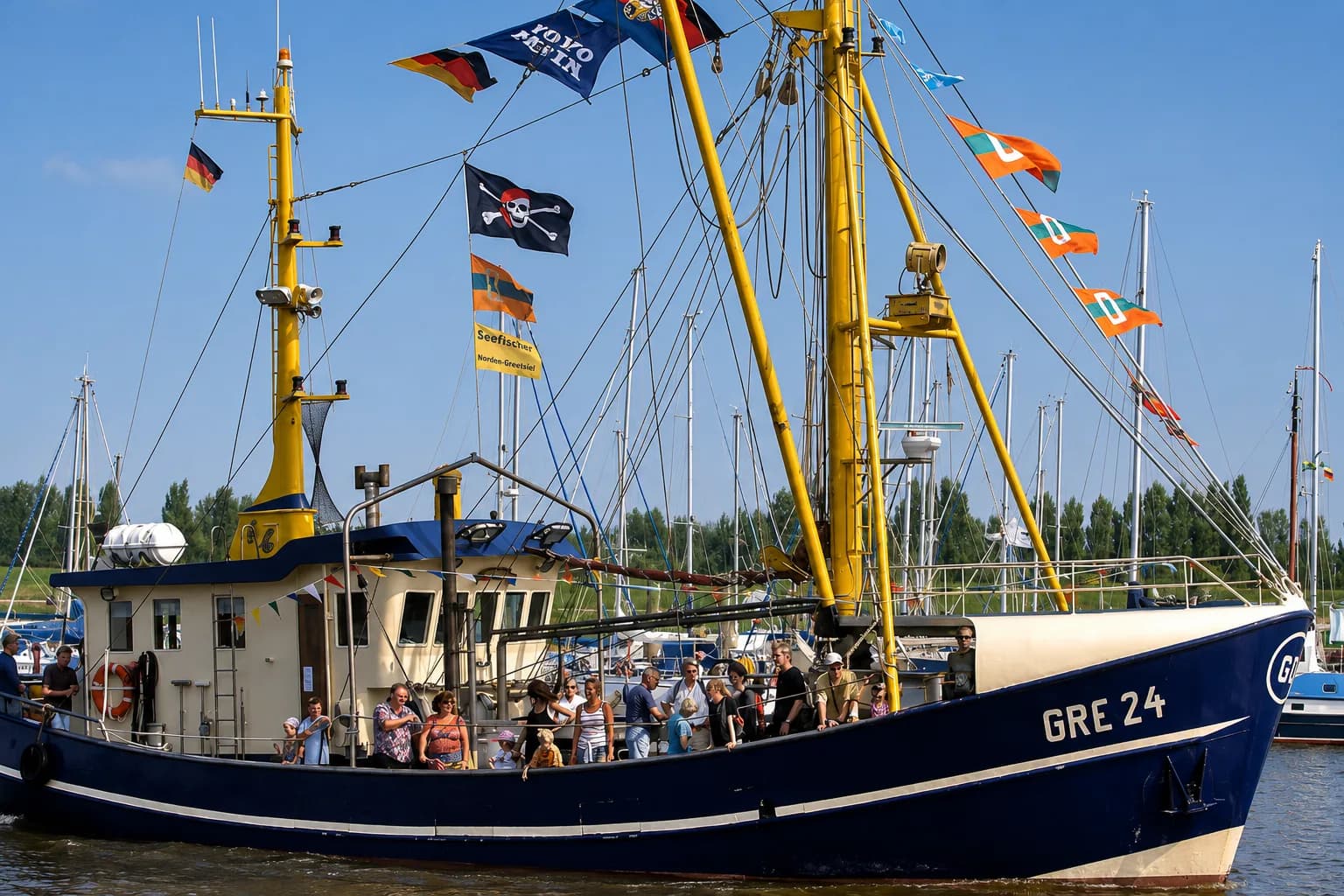 Kutterkorso Greetsiel