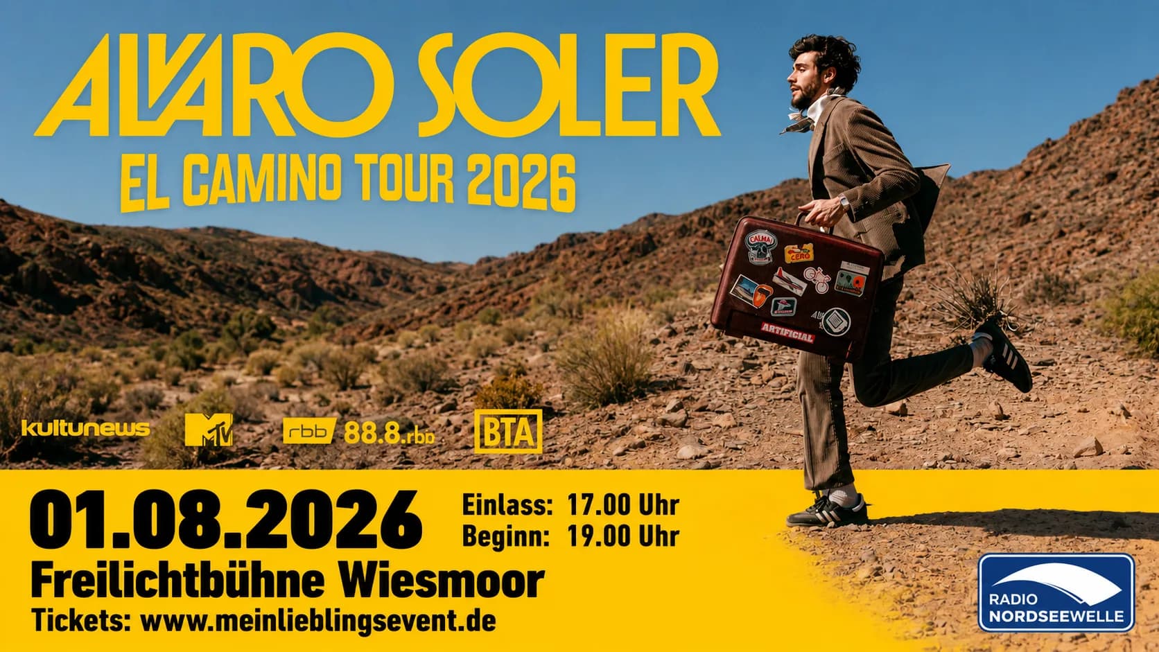 Alvaro Soler - El Camino Tour 2026
