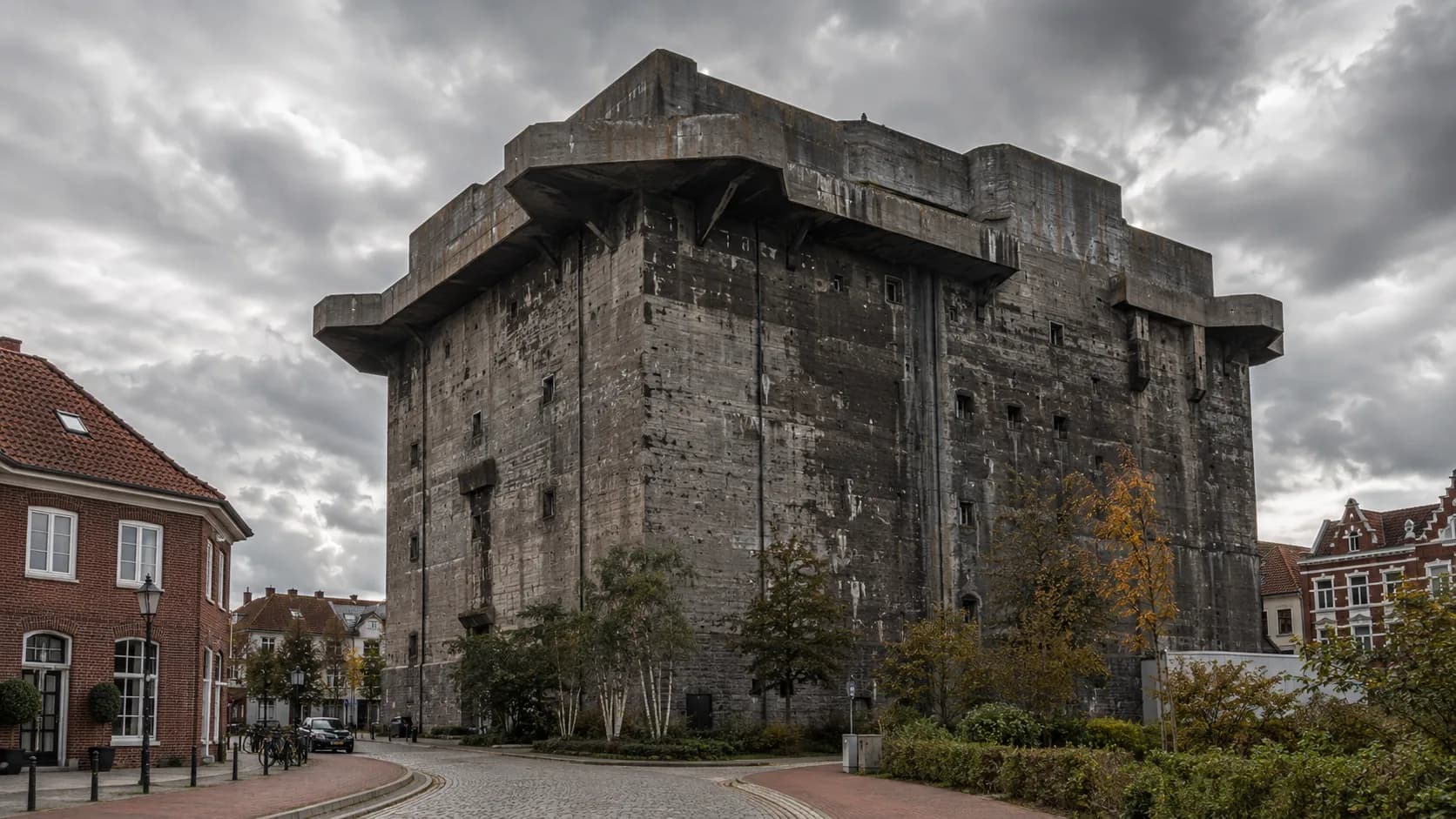 Die Betonriesen von Emden: Warum die Bunker bis heute das Stadtbild prägen