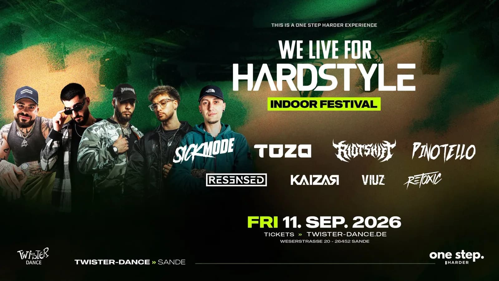 WE LIVE FOR HARDSTYLE INDOOR FESTIVAL