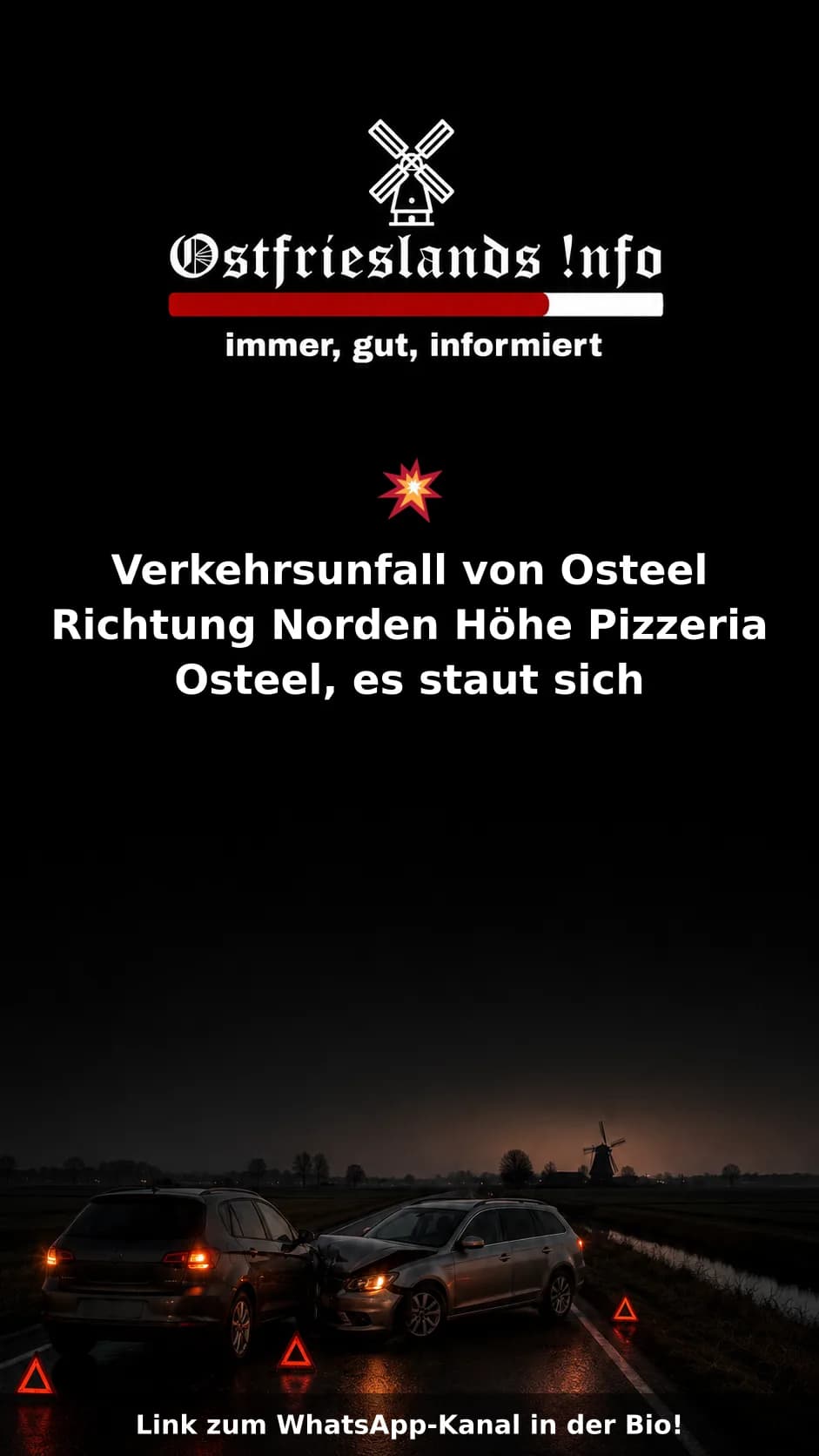 Verkehrsunfall in Norden