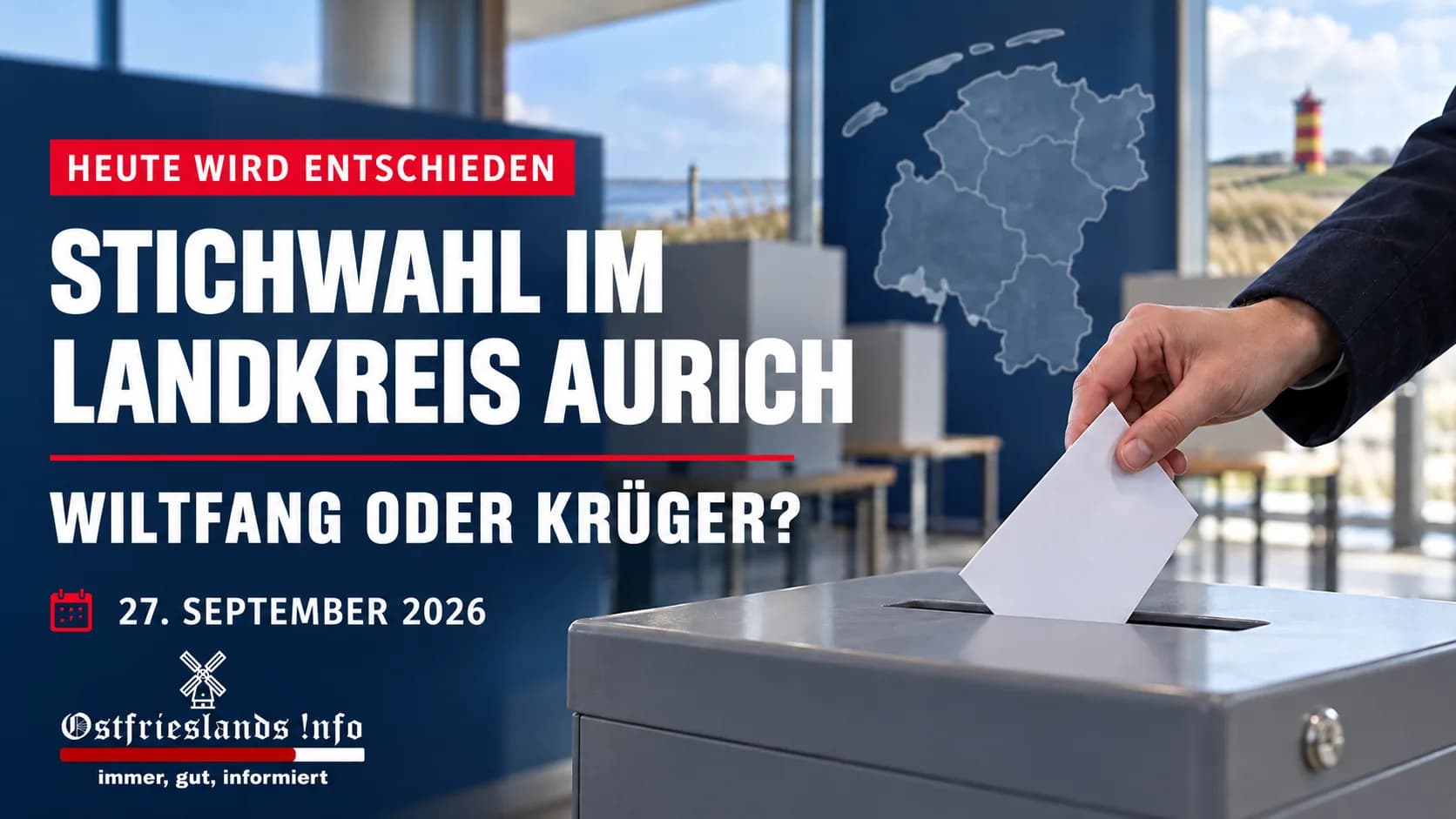 Heute entscheidet der Landkreis Aurich: Wiltfang oder Krüger?