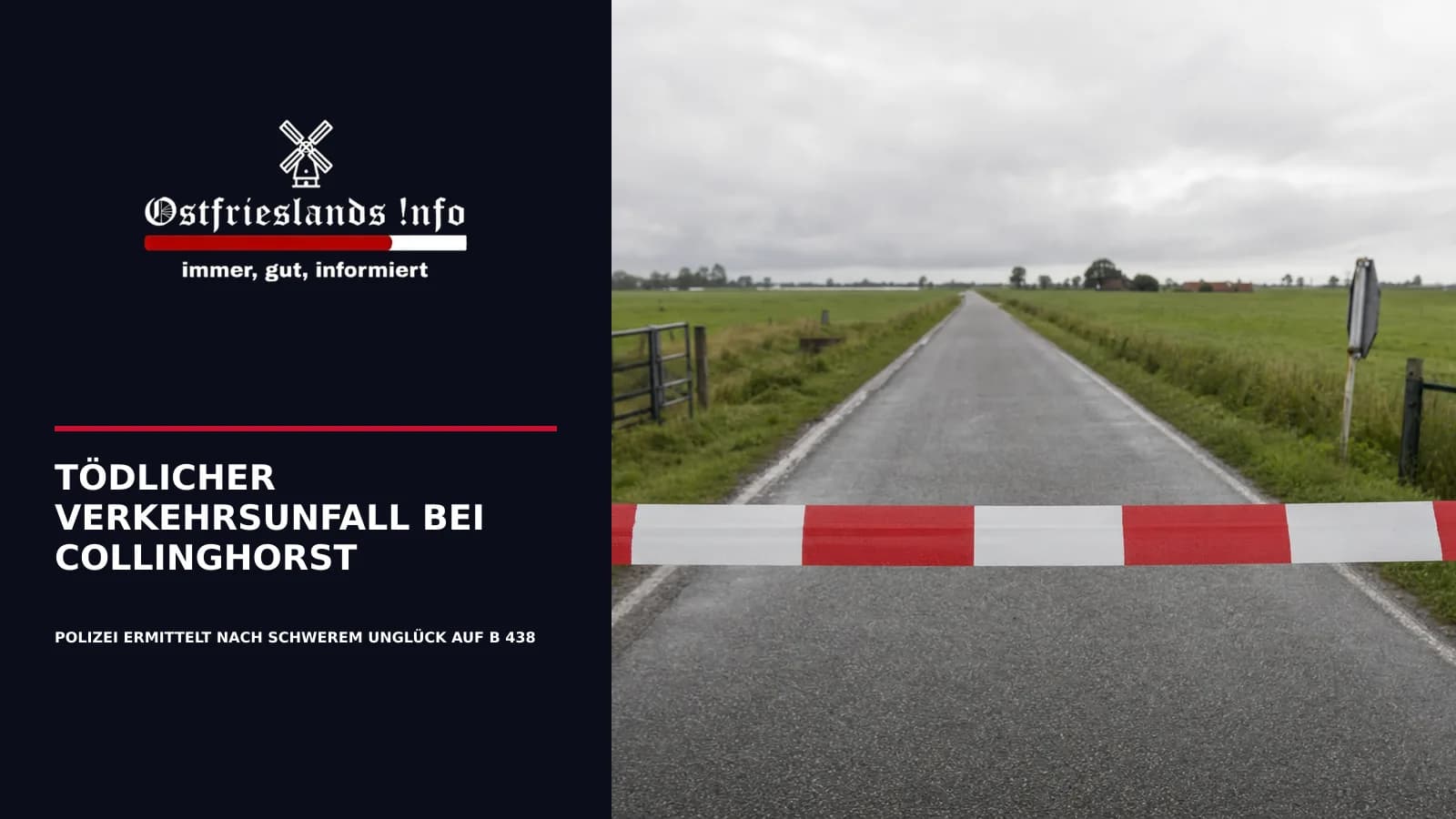 TÖDLICHER VERKEHRSUNFALL BEI COLLINGHORST