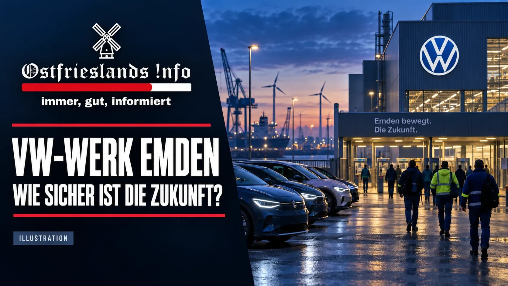 VW-Werk Emden zwischen Hoffnung und Ungewissheit: Wie sicher ist die Zukunft des Standorts?