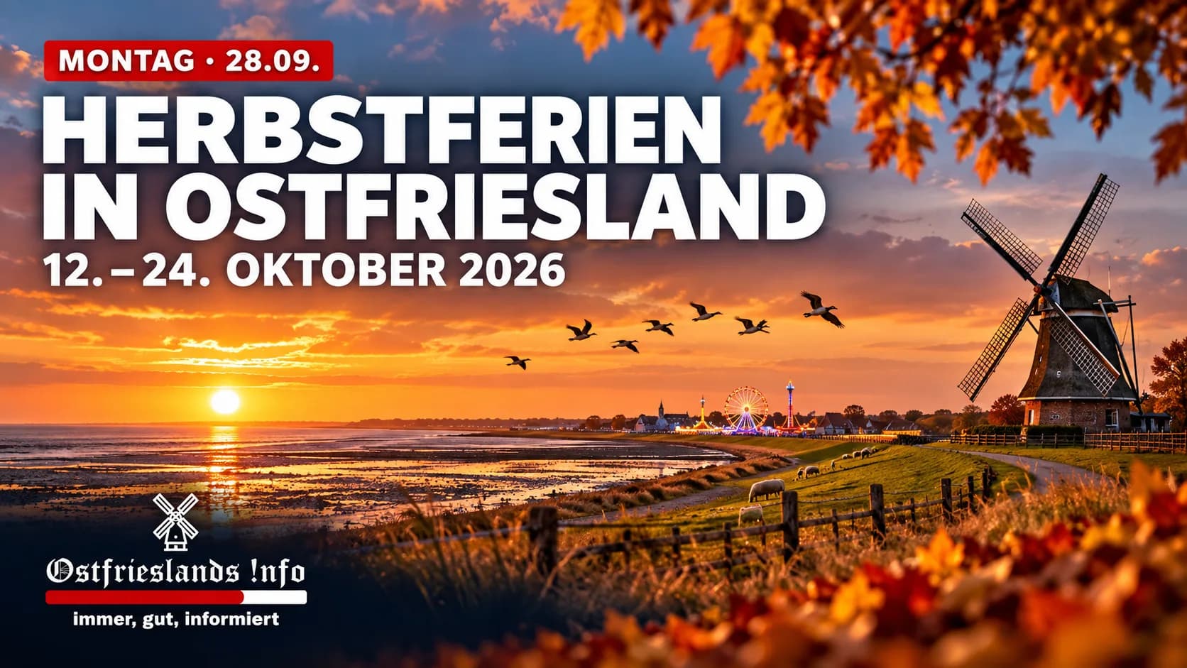# Herbstferien 2026 in Ostfriesland: Diese Ausflüge und Veranstaltungen sollten Familien kennen