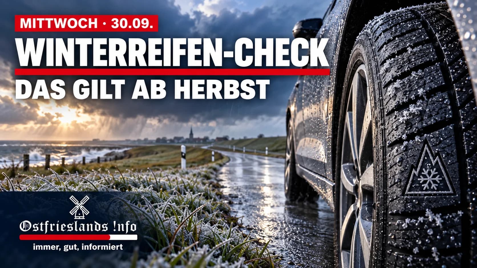 Winterreifen-Check: Was Autofahrer in Ostfriesland jetzt wissen müssen