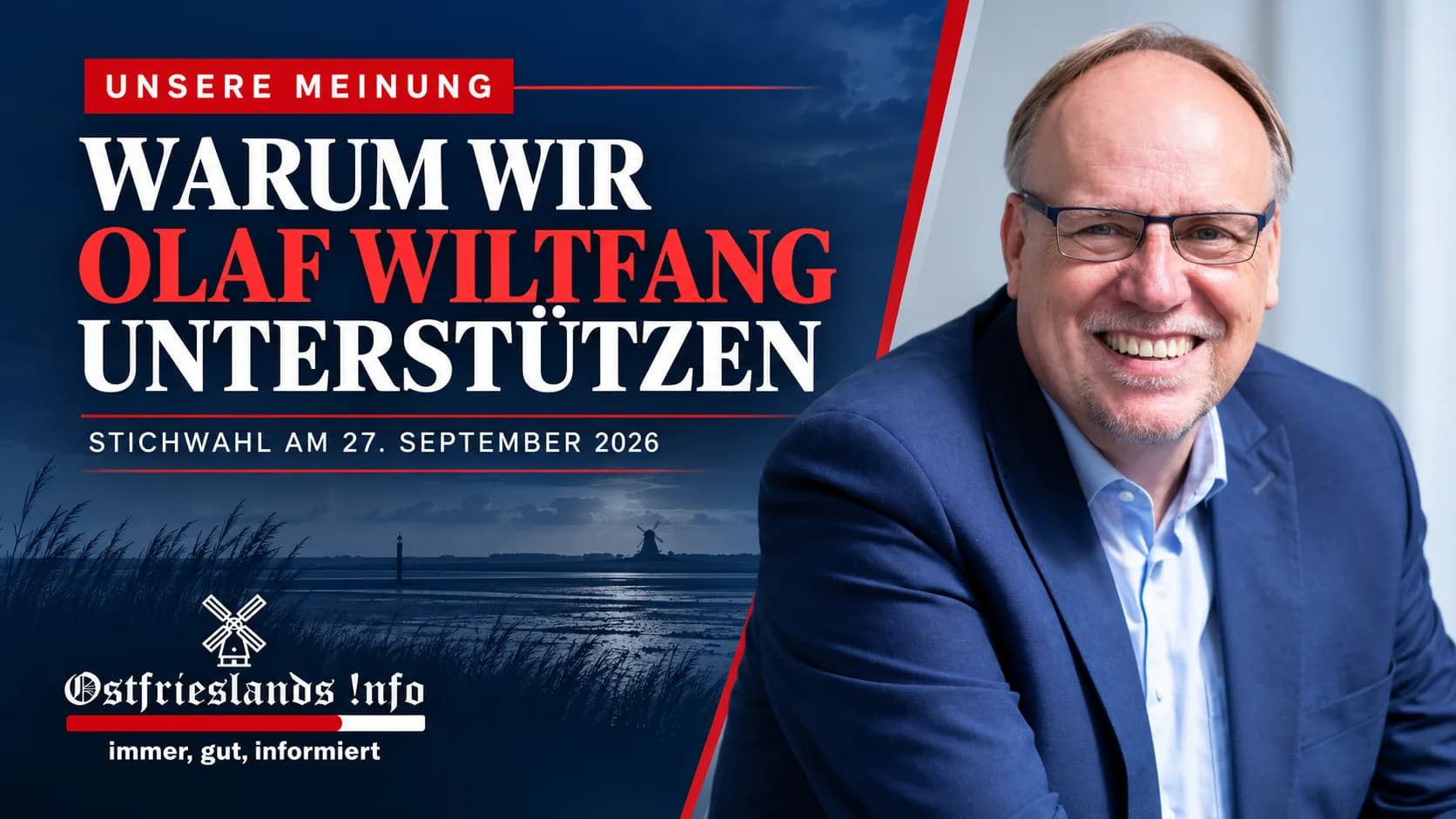Warum wir Olaf Wiltfang unterstützen