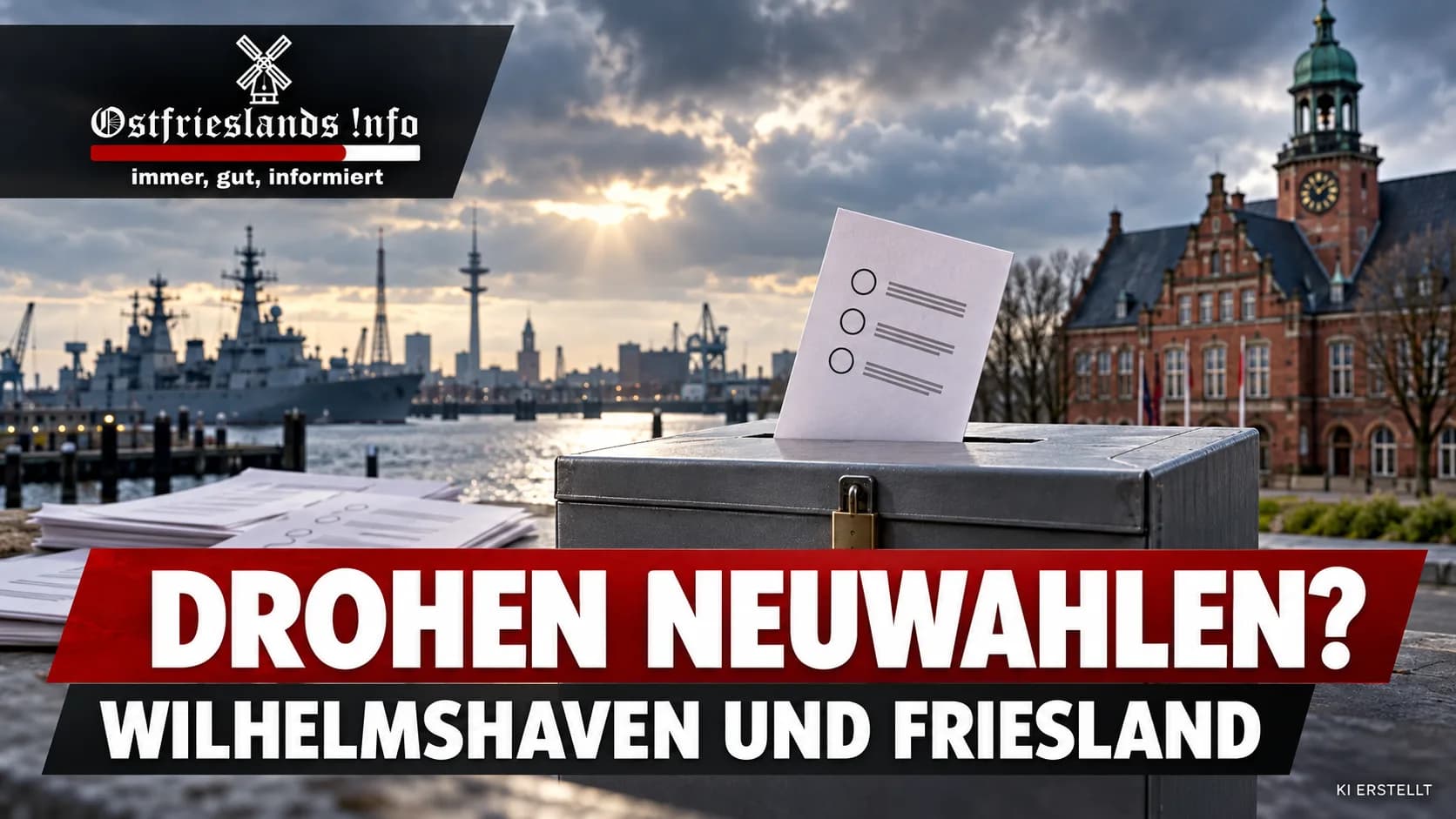 Drohen Wiederholungswahlen in Wilhelmshaven und Friesland