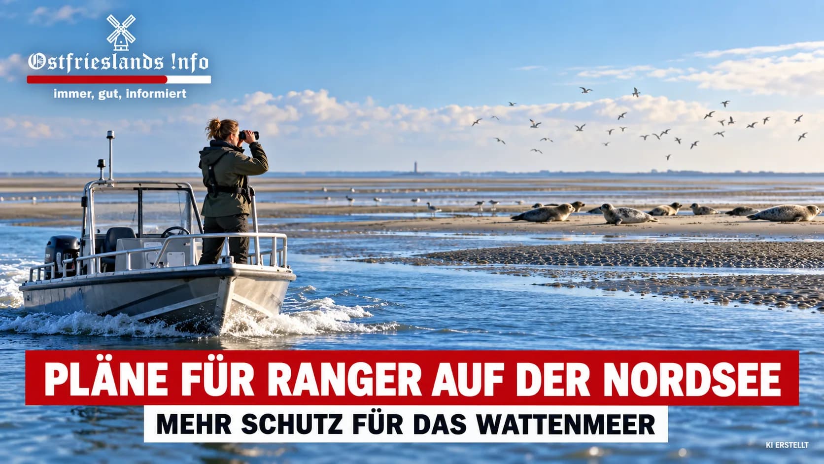Neue Ranger für die Nordsee Länder prüfen Schutzkonzept