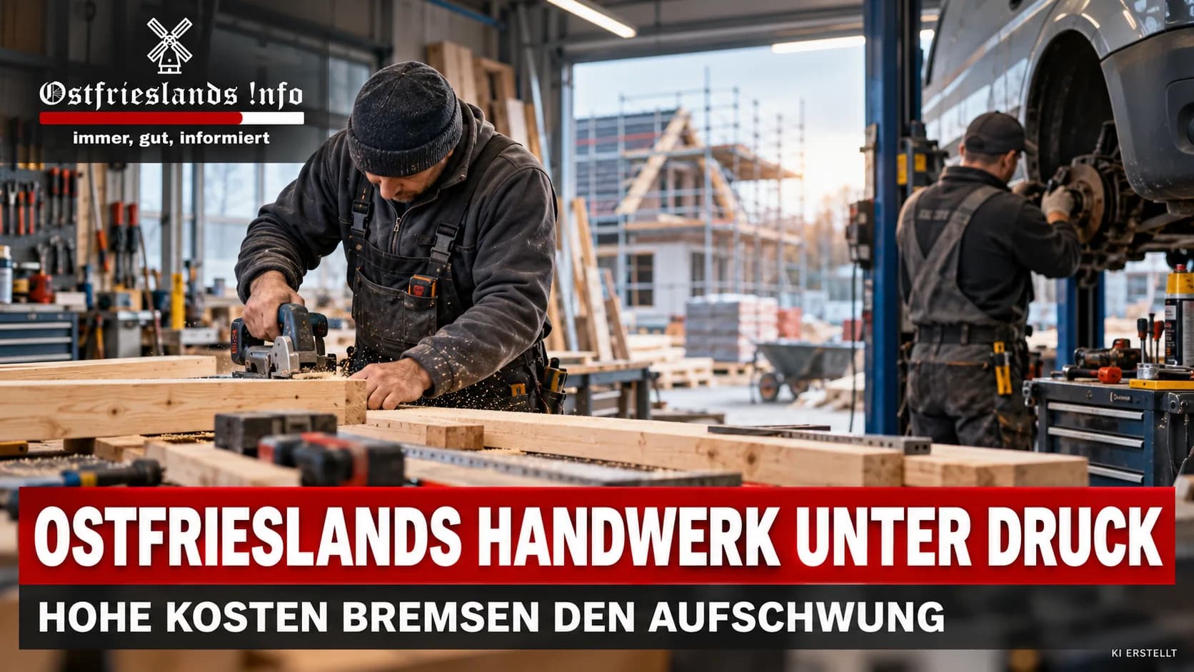 Ostfrieslands Handwerk blickt mit Sorge auf die kommenden Monate